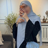روسری نخ پولکی دانتل شکوفه ریز وارداتی