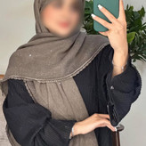 روسری نخ پولکی دانتل شکوفه ریز وارداتی