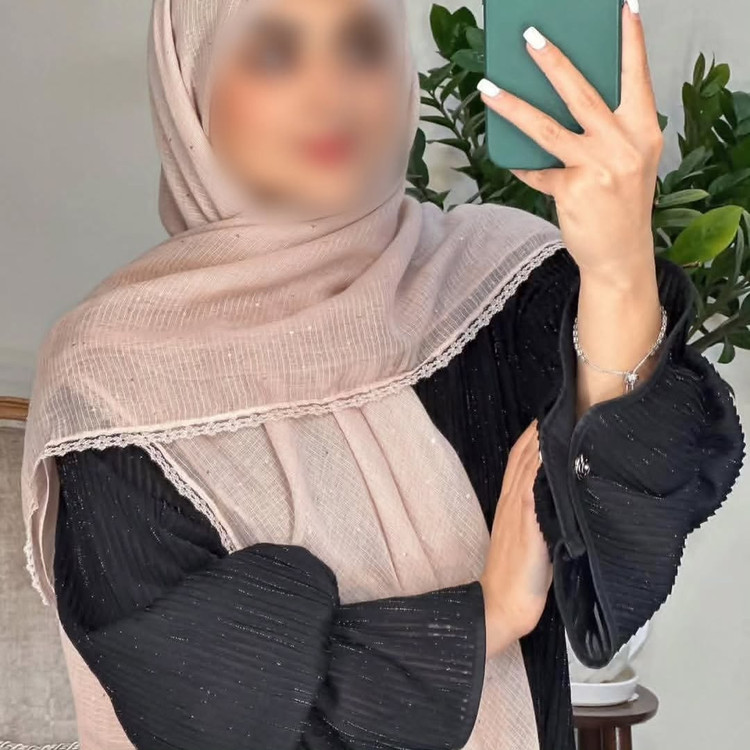 روسری نخ پولکی دانتل شکوفه ریز وارداتی