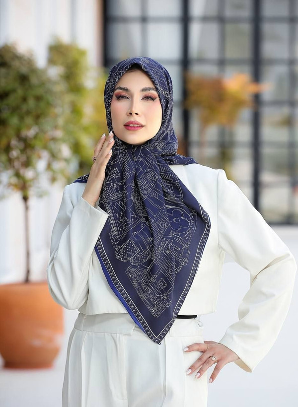 روسری ابریشم توییل
