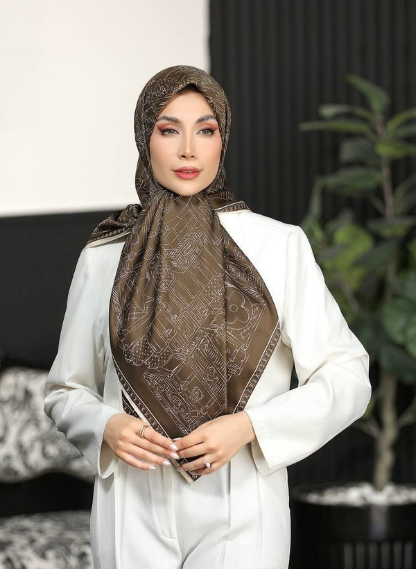 روسری ابریشم توییل
