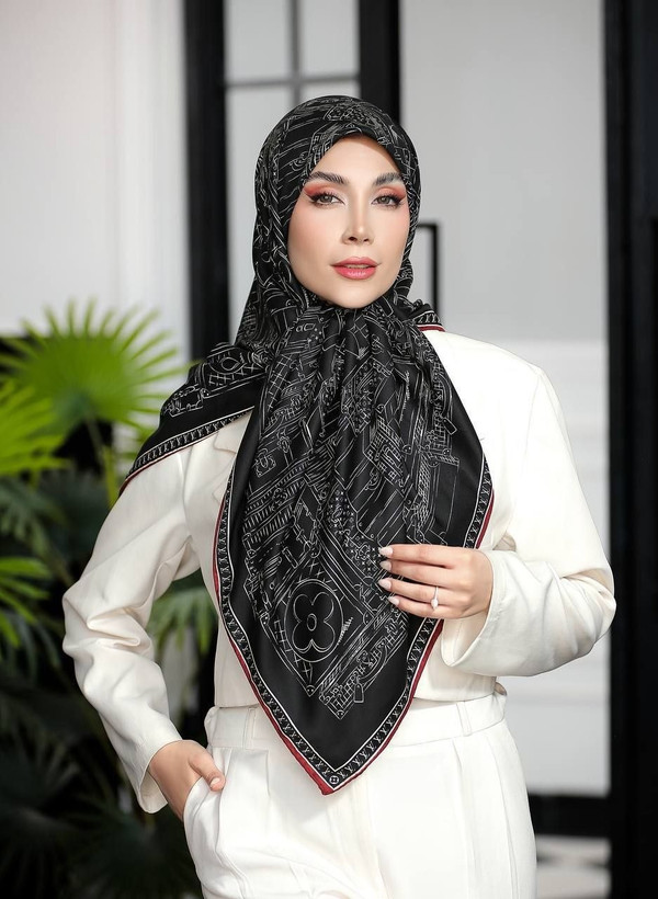 روسری ابریشم توییل