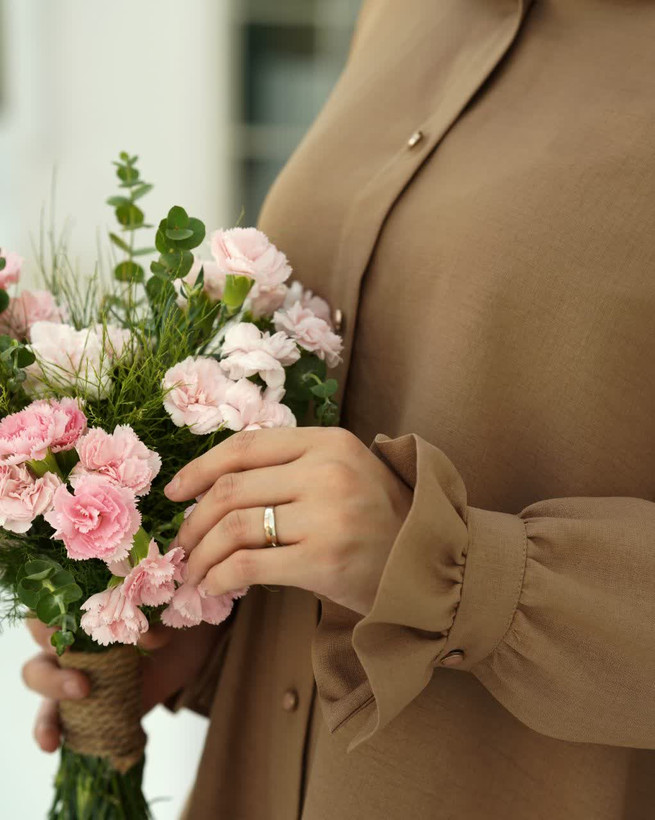 شومیز مانتویی عسل